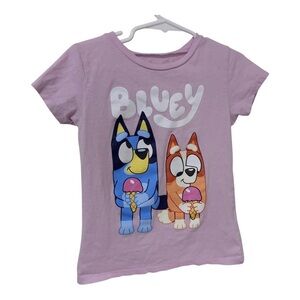 3/$15 bluey pink graphic Kids T-Shirt size 5T